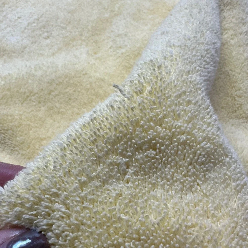 Vintage yellow Ralph Lauren Home Collection Bath Towel 48
